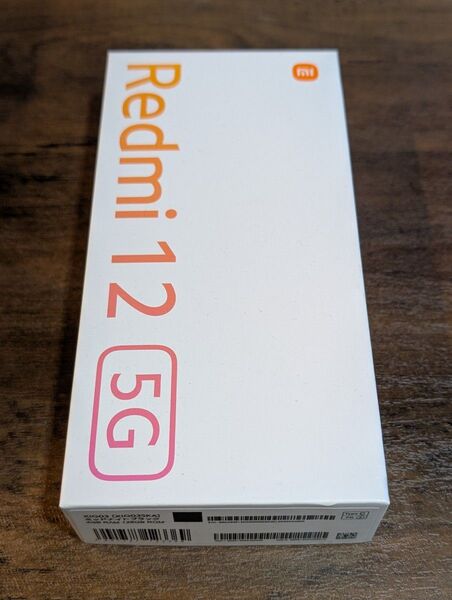 シャオミ(Xiaomi) SIMフリースマートフォン Redmi 12 5G 4GB+128GB ミッドナイトブラック