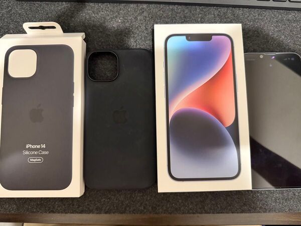 最終価格 iPhone 14 128GB デモ機 純正ケース付き