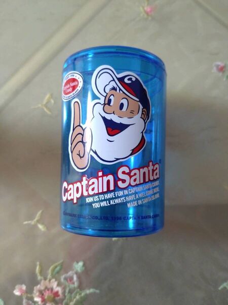 キャプテンサンタ プラスティック貯金箱 Captain SANTA