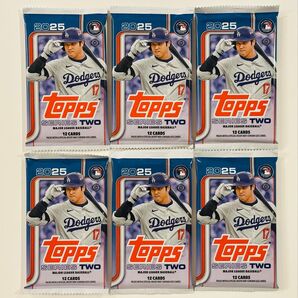 Topps MLB SERIES 2 2025 メジャーリーグ カード 6パック