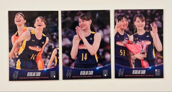 【激レア】田中真美子 2022-23 Wリーグ オールスター トレーディングカード 3枚セット