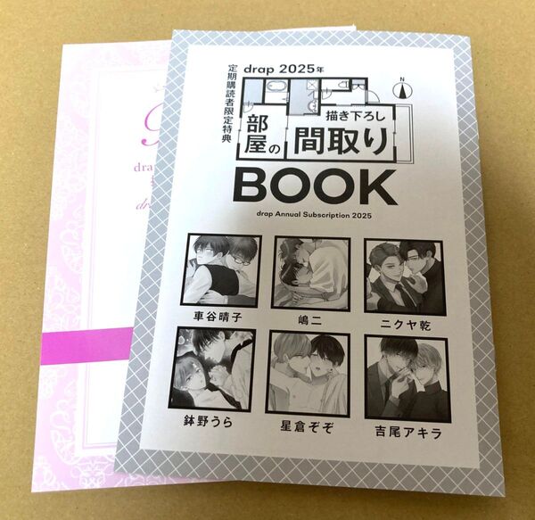 ◇drap 2025年 年間定期冊子 2種セット