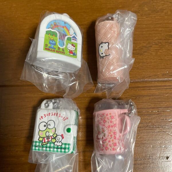 サンリオ レトロミニチュアチャーム2 ガチャ ガチャガチャ 4点