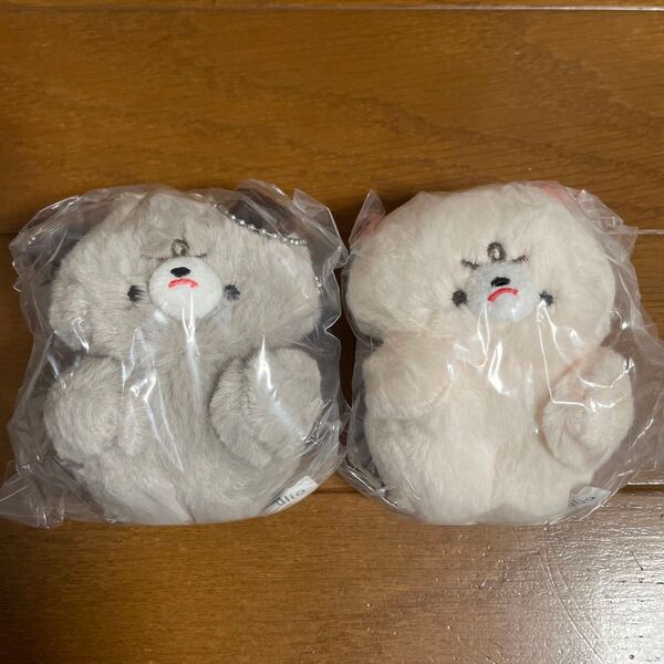 むすっとちゃん ぬいぐるみキーホルダー ガチャ ガチャガチャ いぬ ねこ