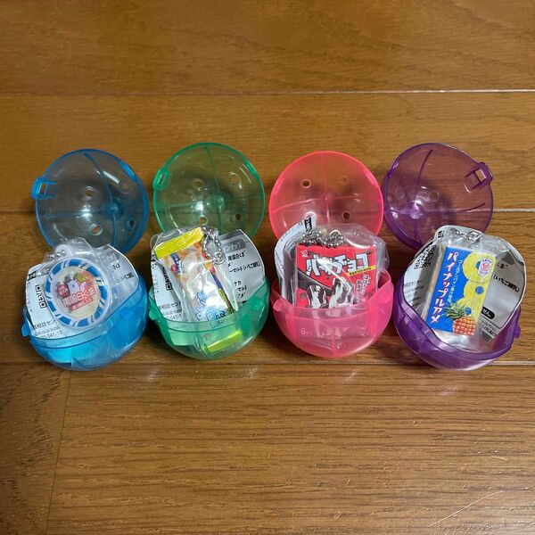 セイカ食品 ミニチュアチャームコレクション3 ガチャ ガチャガチャ 4個セット②
