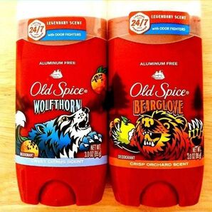 オールドスパイス デオドラント ウルフソーン&ベアグローブ 制汗剤 合計2個 old spice Wolfthorn①