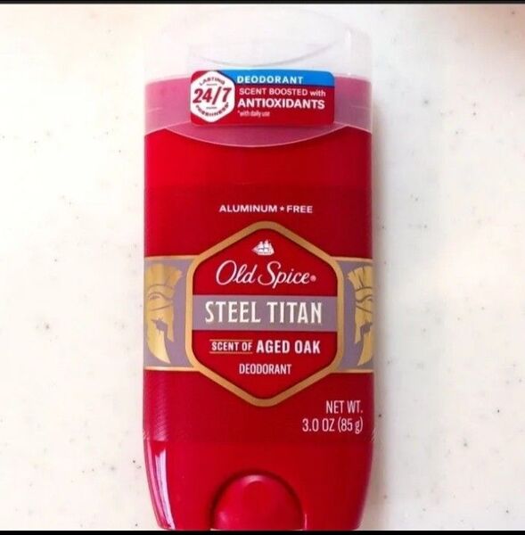 オールドスパイス スティールチタン デオドラント エイジドオーク 85g 制汗剤 Old Spice スチールタイタン 青
