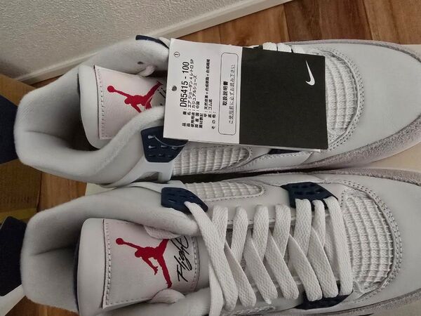 Nike SB Air Jordan 4 Retro "White/Navy" ナイキ エアジョーダン