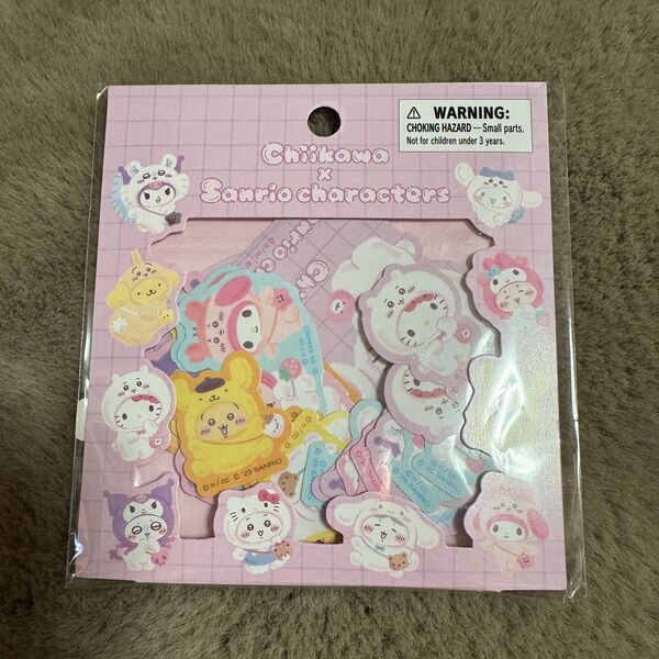 ちいかわ×サンリオキャラクターズ ステッカーセット シール