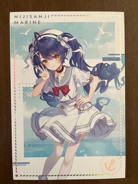 【中古品】にじさんじ 天宮こころ にじさんじマリン ポストカード