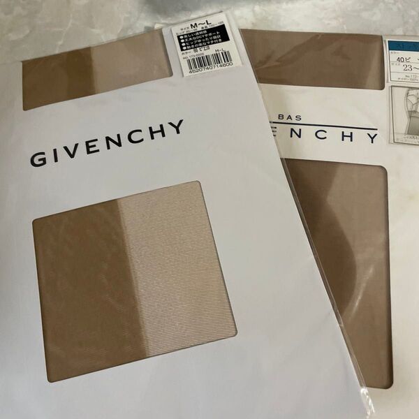 GIVENCHY ストッキング 2点セット M〜L ベージュ