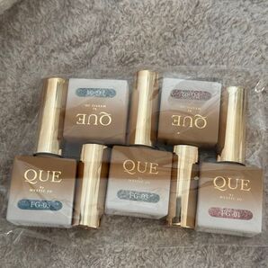 QUE GEL / funny glitter 01-05セット