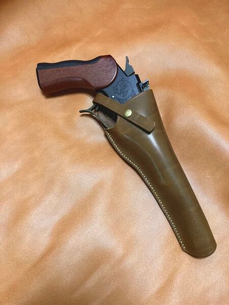 デジコン ターゲット(トンプソン コンテンダー)用右利きレザーホルスター No.694