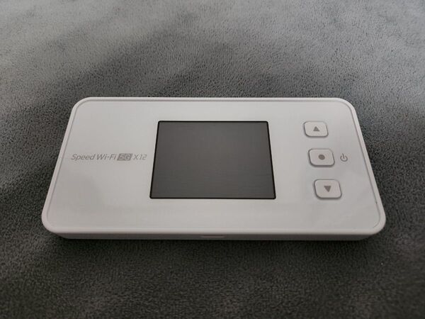 NEC Speed Wi-Fi 5G X12 NAR03SWU モバイルルーター ポケットWiFi SIMフリー
