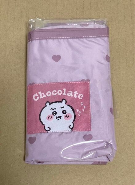 ちいかわ ハートチョコレート エコバッグ ピンク