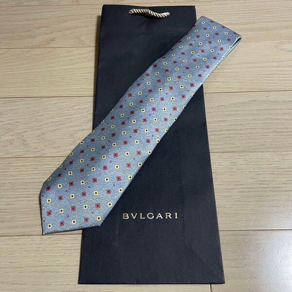 BVLGARI ブルガリ シルクネクタイ セッテピエゲ 2
