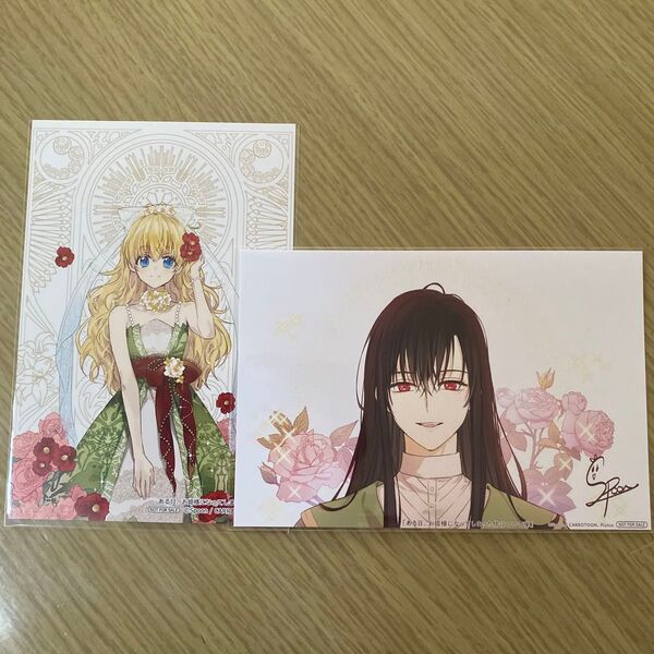 ある日、お姫様になってしまった件について 11巻 購入特典 イラストカード2枚