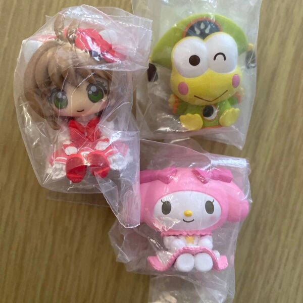 カードキャプターさくら×サンリオ スペシャルコラボマスコット 木之本桜 マイメロ けろけろけろっぴ