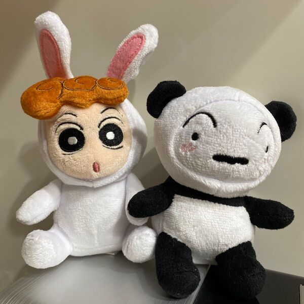 クレヨンしんちゃん 野原ひまわり シロ コスプレぬいぐるみ うさぎ パンダ マスコット 着ぐるみ キーホルダー