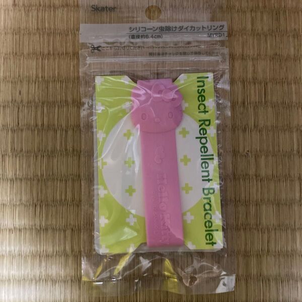 ハローキティ シリコーン虫除けダイカットリング