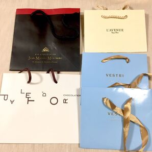パティスリー ショコラティエ ショッパー5点セット 紙袋 パレドオール ヴェストリ 手提げ紙袋