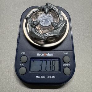 ベイブレードX コバルトドレイク4-60F ブレードのみ クリアver. 重量37.76