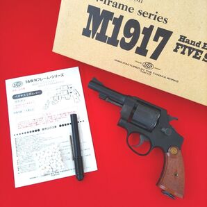 タナカ S&W M1917 4インチ インディジョーンズカスタム smith&wesson 455 HE 2nd ガスリボルバー
