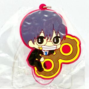 志村新八 銀魂 カプセルラバーマスコット 糖分摂取祭りィィィ! カプセルトイ ガチャガチャ