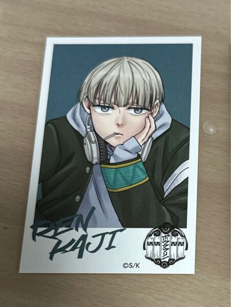 梶蓮 WINDBREAKERウィンブレ展 限定 入場特典 フォト チェキ カード