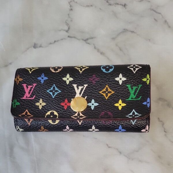 LOUIS VUITTON ルイヴィトン キーケース マルチカラー モノグラム