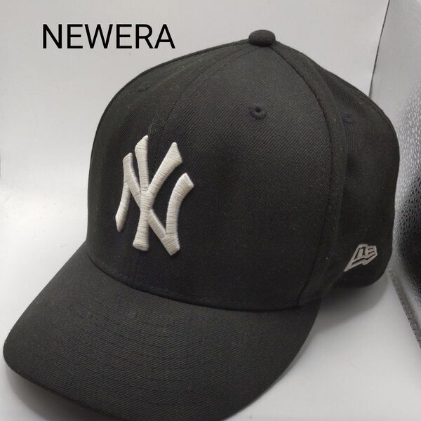 ◆393 NEWERA ニューヨークヤンキース ブラック ニューエラ キャップ