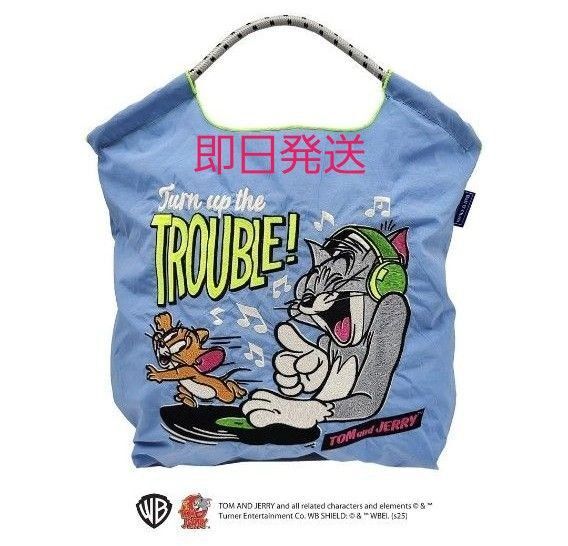 【新品・未使用・未開封】販売店舗限定 ボールアンドチェーン × トムとジェリー コラボバック 【水色】