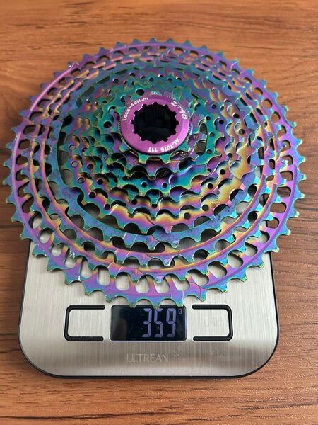 軽量 359g ZTTO カセットスプロケット シマノ互換 11-46t 10s 使用少ない