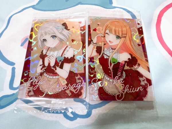 学園アイドルマスター 学マス ウエハース 2 SR 描き下ろし 葛城リーリヤ 紫雲清夏