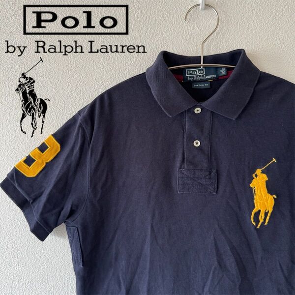 Polo by Ralph Lauren ラルフローレン ビッグポニー ポロシャツ 金 ゴールド ポロバイラルフローレン