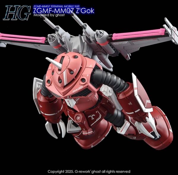 HG 1/144 ZGMF-MM07 ズゴック(SEED FREEDOM Ver.)専用水転写式デカール