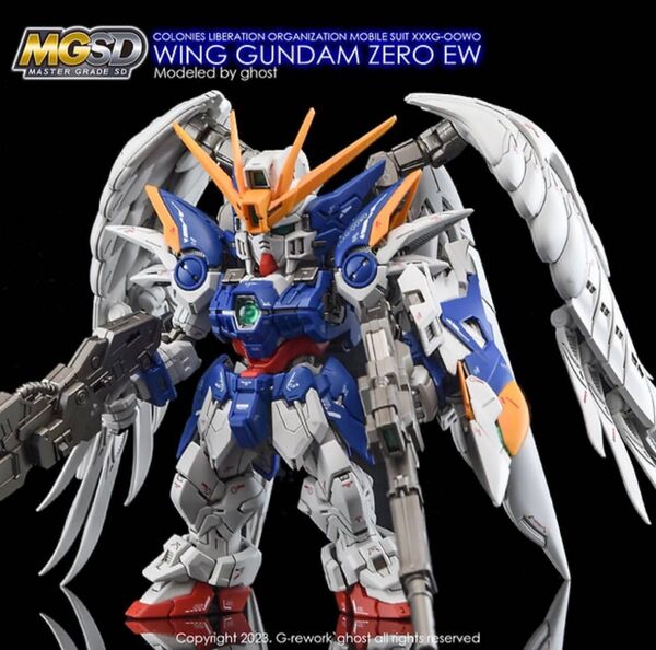 MGSD ウイングガンダムゼロ EW専用水転写式デカール