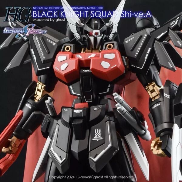 HG 1/144 ブラックナイトスコードシヴァ専用水転写式デカール