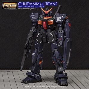 RG 1/144 RX-178 ガンダムMk-II(ティターンズ仕様)専用水転写式デカール
