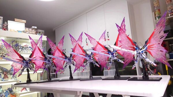 METAL ROBOT魂様式 1/144 デスティニーガンダムSpecII + 専用光の翼