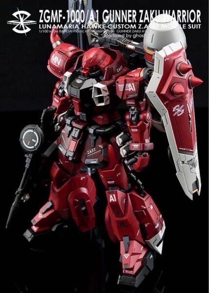 MG 1/100 ガナーザクウォーリア(ルナマリア・ホーク専用機)専用水転写式デカール
