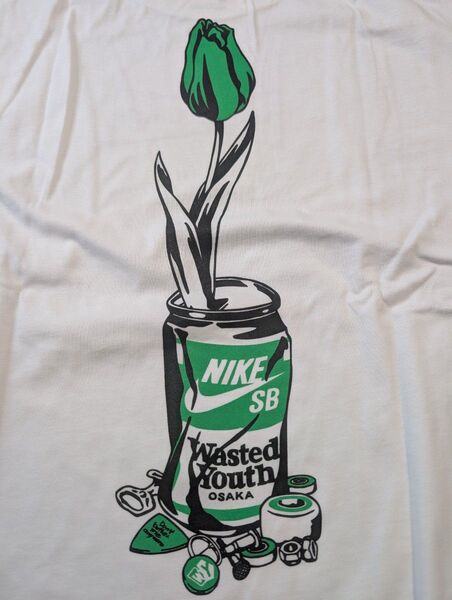 【新品未使用】Wasted Youth NIKE SB XLサイズ VERDY コラボ Tシャツ 白