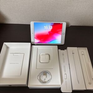 iPad mini 5 セルラーモデル 64GB ゴールド 元箱あり Apple Pencil付き