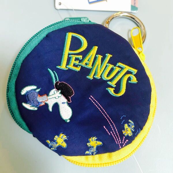 USJ 限定 スヌーピー 新作 コインケース 新品 PEANUTS キーチェーン キーホルダー ポーチ