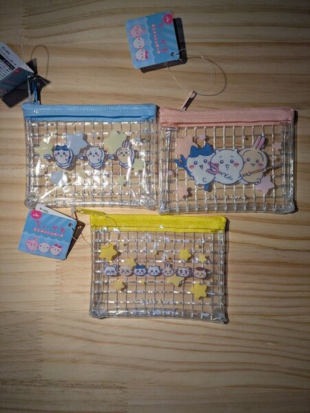 ちいかわ ミニメッシュポーチ 全3種セット キャンドゥ