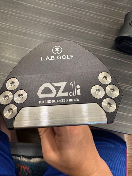 アダム・スコット監修 L.A.B.GOLF ラブゴルフ OZ.1i オージーワンアイ パター 34インチ ゼロトルクパター