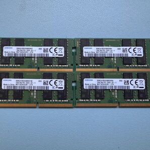 DDR4 16GB 4枚セット SAMSUNGノート用 2666