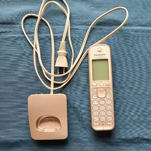 パナソニック コードレス電話機子機 KX-FKD503-N シャンパンゴールド