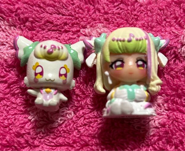 プリキュア びっくらたまご キュアズキューン プリルン キミとアイドルプリキュア フィギュア
