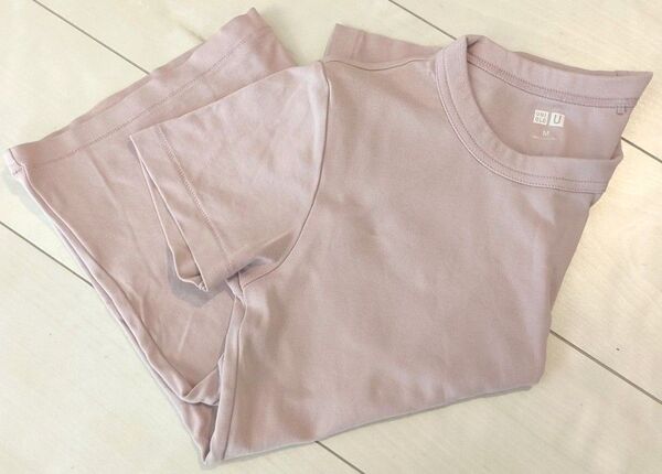 【未使用】ユニクロ Tシャツ レディース 半袖 夏に大活躍 Mサイズ